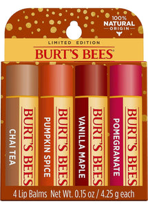 Burt's Bees Natural Moisturizing Lip Balm, Winter Variety