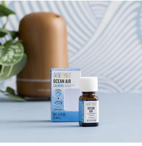 Aura Cacia Ocean Air Essential Oil Blend, Boxed 0.25 fl