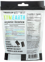 Organic Gluten Free Black Licorice 5 oz bag /
